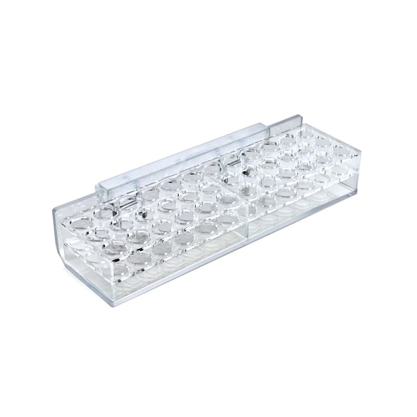 36-Compartment Tray - oval slot .5" x .625", PK2